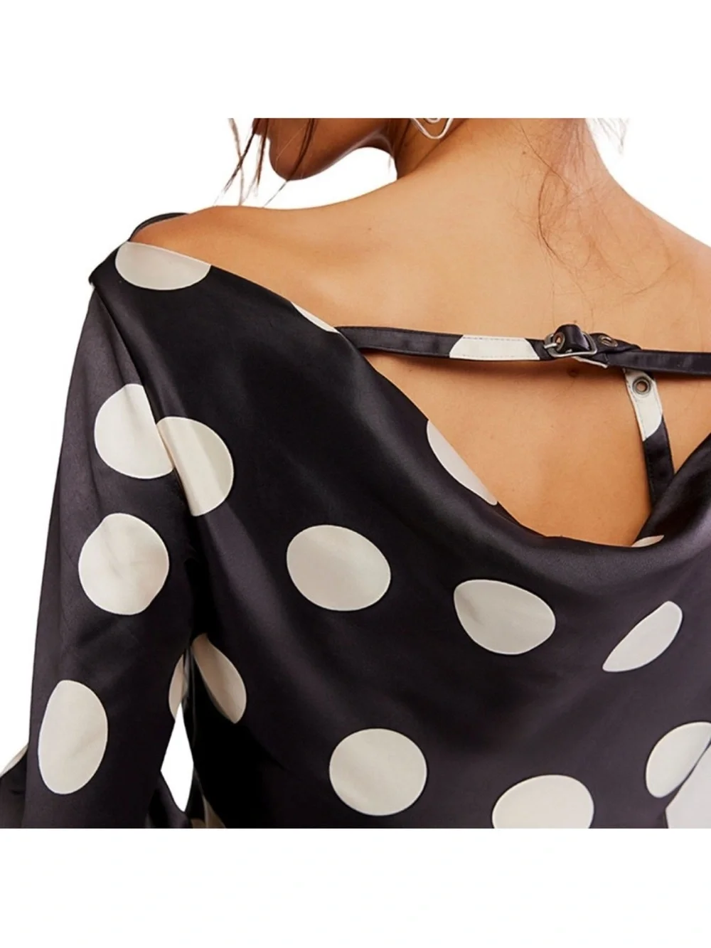 Free People Tigre Polka Dot Mini Dress